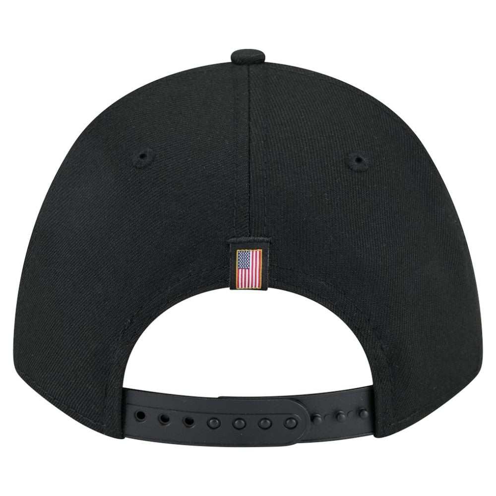 Chicago White Sox American Flag 9FORTY M-Crown A-Frame Adjustable Hat - Black | New Era