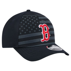 Boston Red Sox American Flag 9FORTY M-Crown A-Frame Adjustable Hat - Navy | New Era