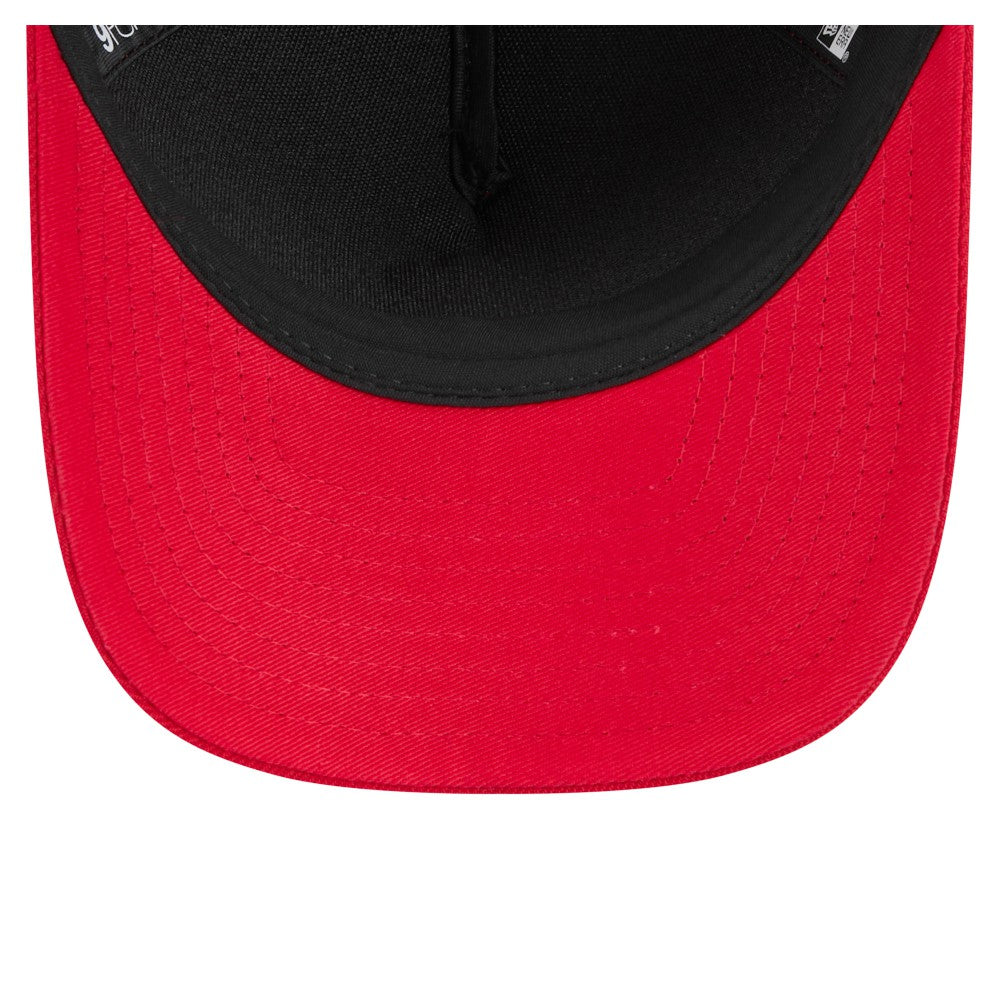 Los Angeles Angels American Flag 9FORTY M-Crown A-Frame Adjustable Hat - Red | New Era