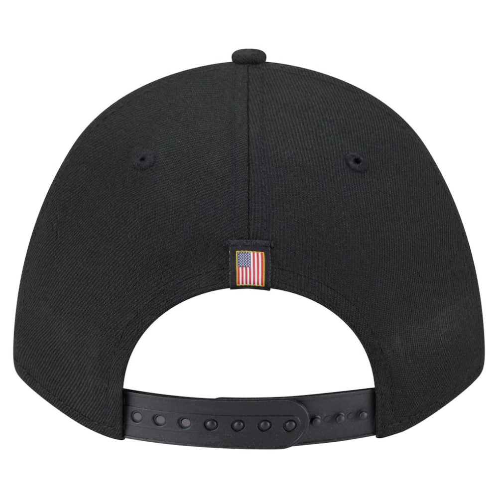 Colorado Rockies American Flag 9FORTY M-Crown A-Frame Adjustable Hat - Black | New Era