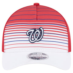 Washington Nationals Gradient 9FORTY M-Crown Adjustable Hat - Red | New Era