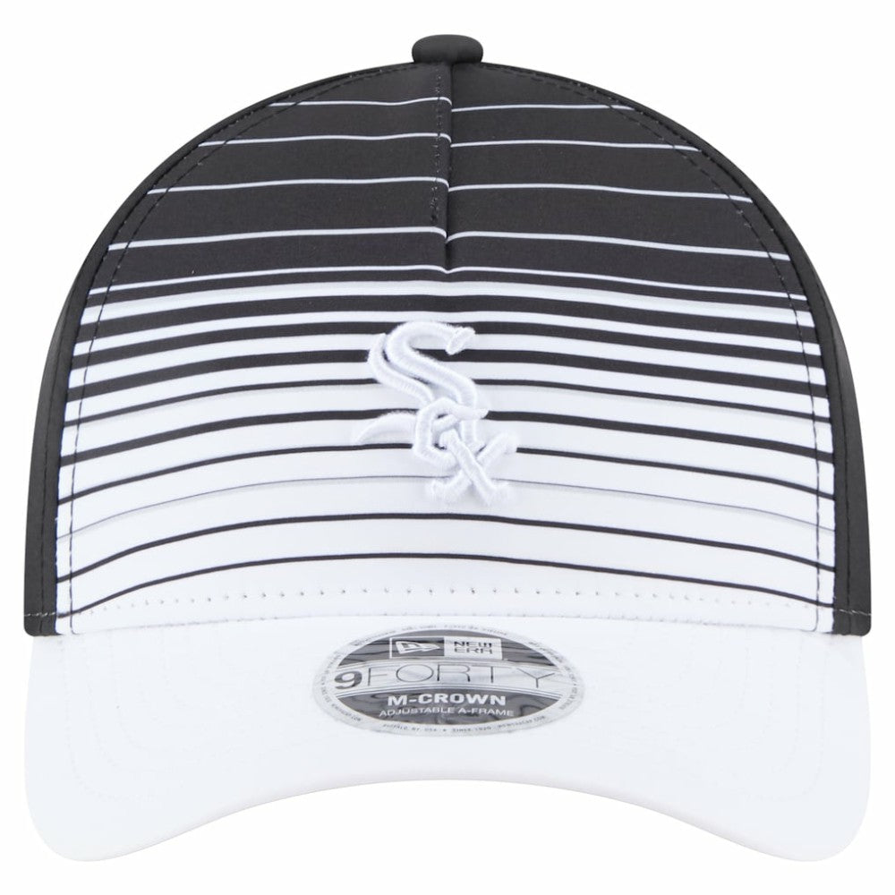 Chicago White Sox Gradient 9FORTY M-Crown Adjustable Hat - Black | New Era