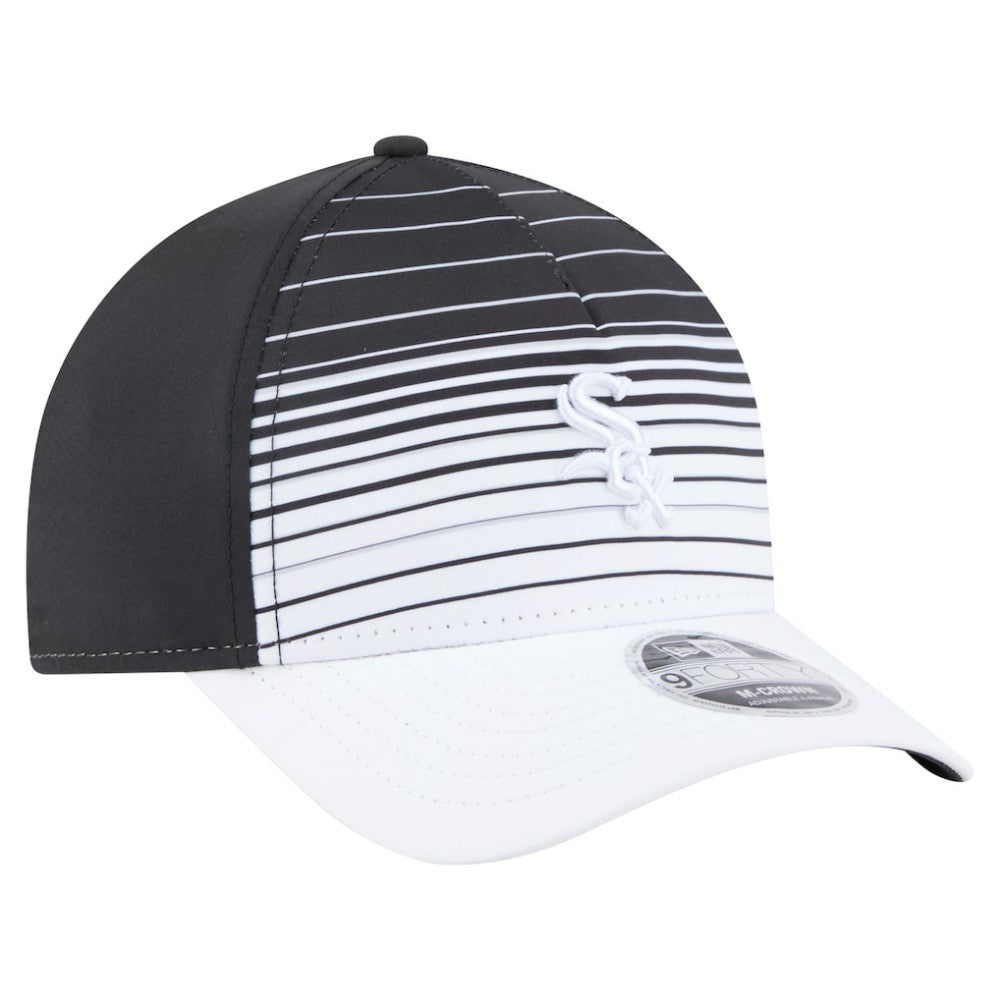 Chicago White Sox Gradient 9FORTY M-Crown Adjustable Hat - Black | New Era
