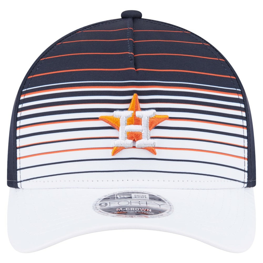 Houston Astros Gradient 9FORTY M-Crown Adjustable Hat - Navy | New Era