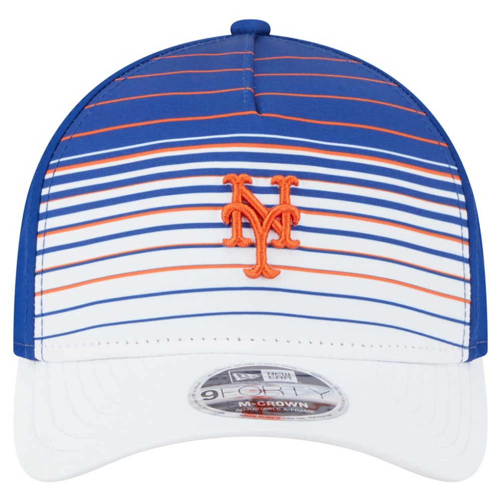 New York Mets Gradient 9FORTY M-Crown Adjustable Hat - Royal | New Era