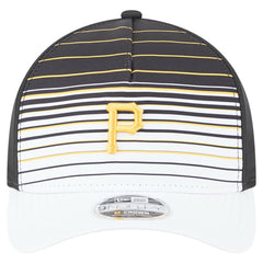 Pittsburgh Pirates Gradient 9FORTY M-Crown Adjustable Hat - Black | New Era