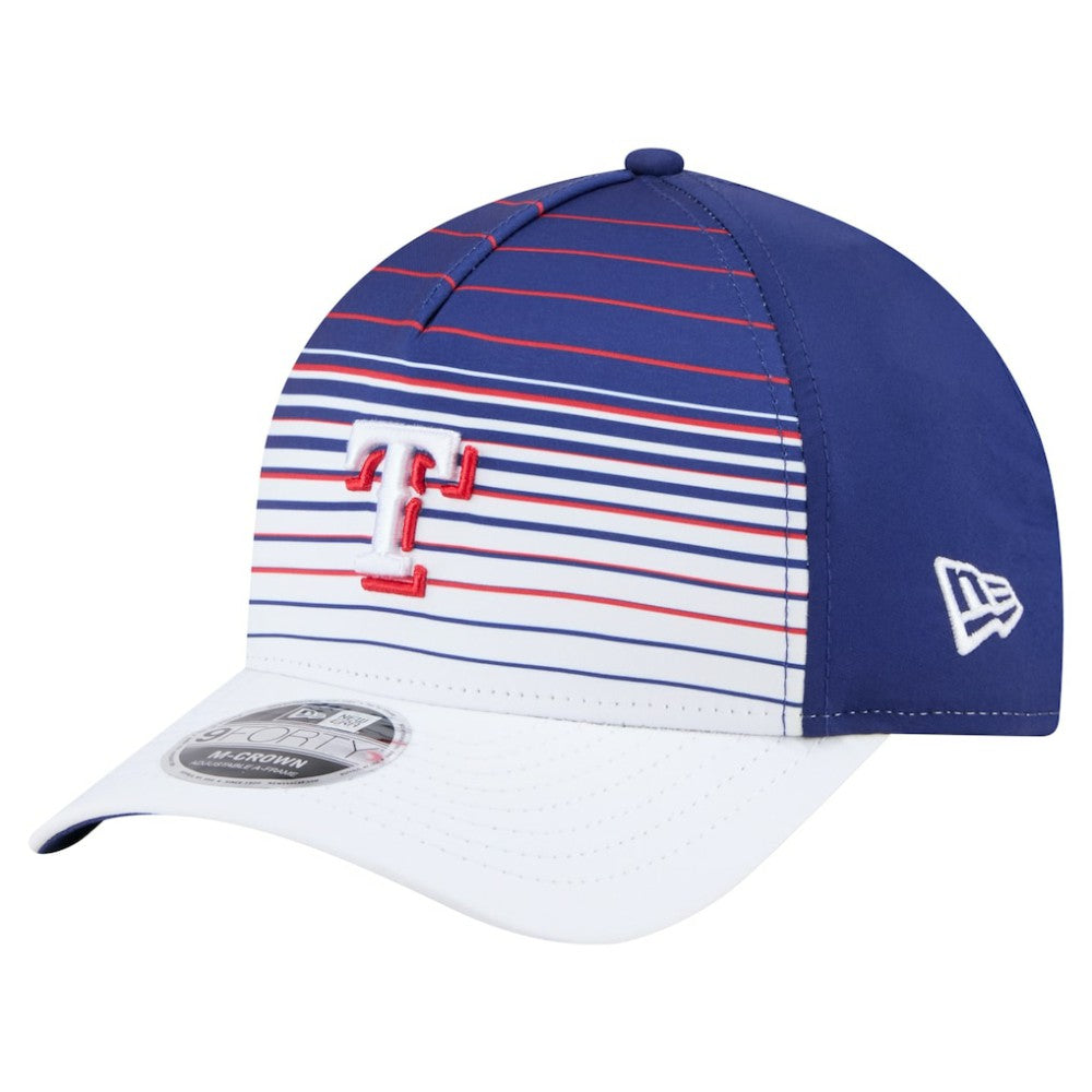 Texas Rangers Gradient 9FORTY M-Crown Adjustable Hat - Royal | New Era