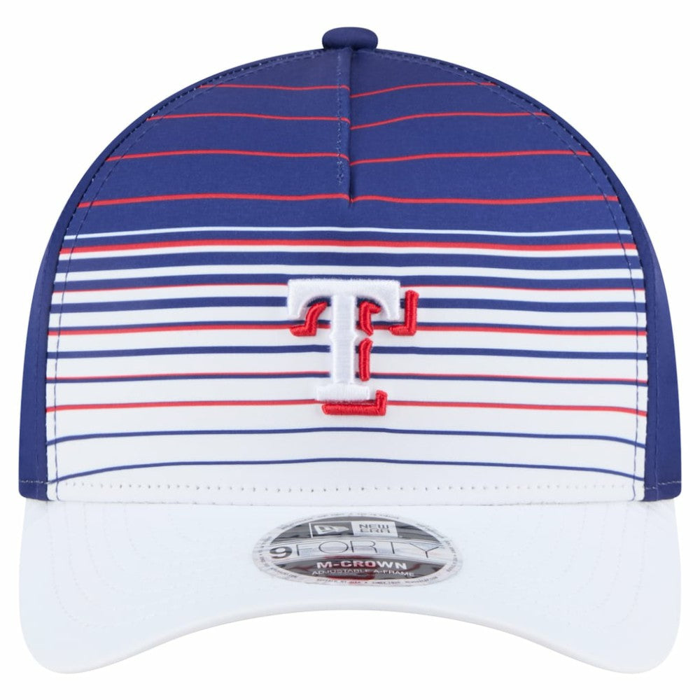 Texas Rangers Gradient 9FORTY M-Crown Adjustable Hat - Royal | New Era