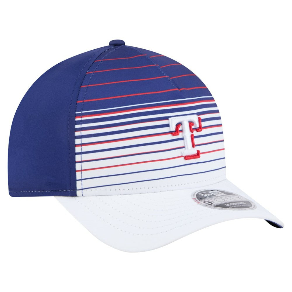 Texas Rangers Gradient 9FORTY M-Crown Adjustable Hat - Royal | New Era