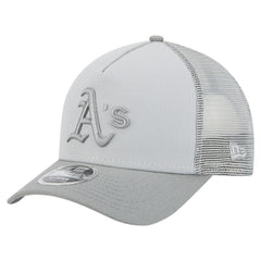 Athletics Color Pack A-Frame 9FORTY Trucker Adjustable Hat - Gray | New Era