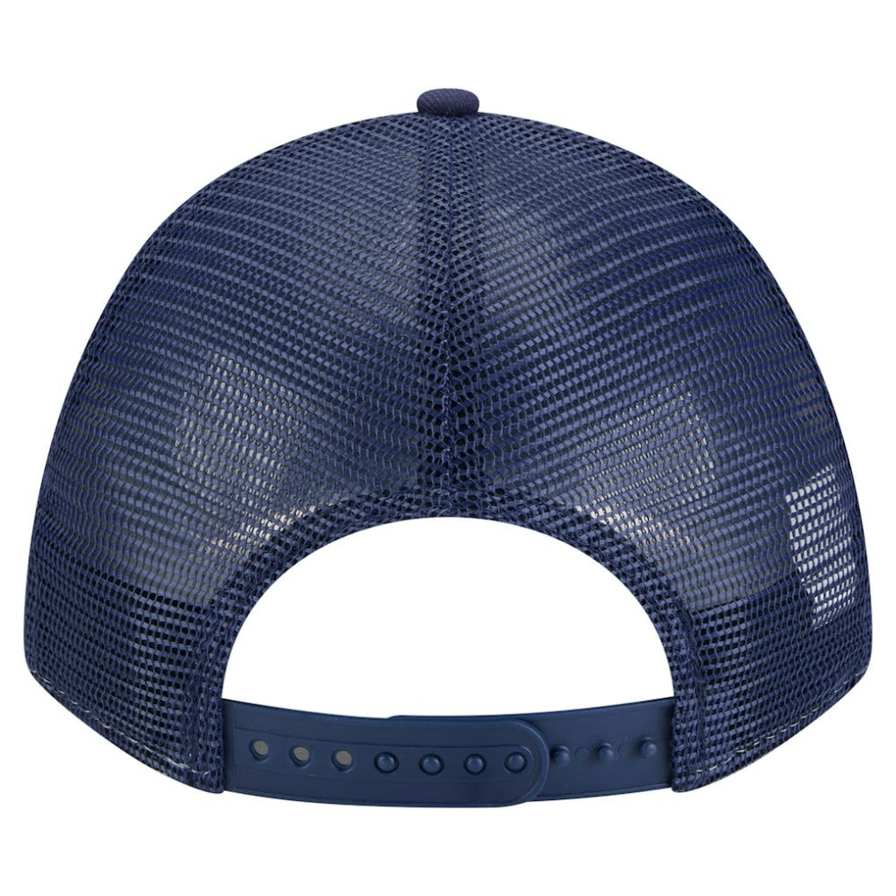 Tampa Bay Rays 2-Tone Color Pack 9FORTY M-Crown A-Frame Adjustable Hat - Light Blue/Navy | New Era
