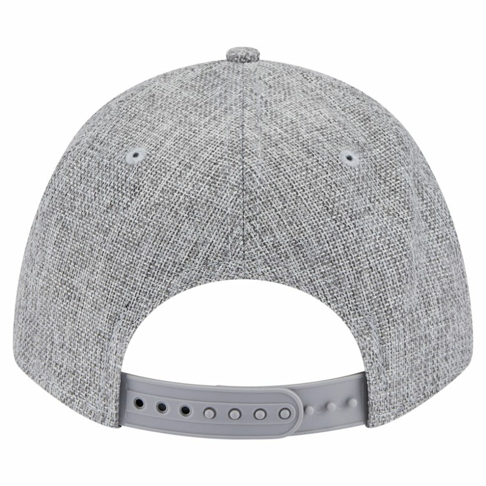 Houston Astros Cotton Weave M-Crown A-Frame 9FORTY Adjustable Hat - Gray | New Era
