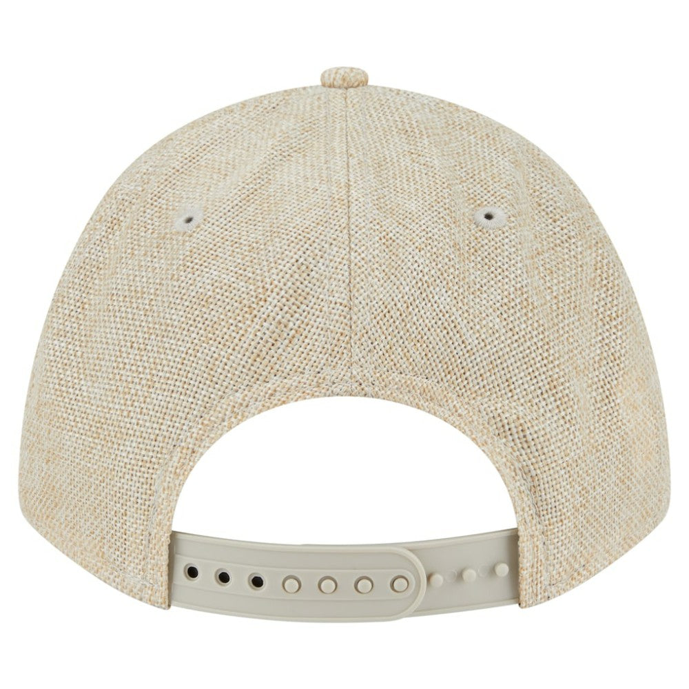 Athletics Cotton Weave M-Crown A-Frame 9FORTY Adjustable Hat - Beige | New Era