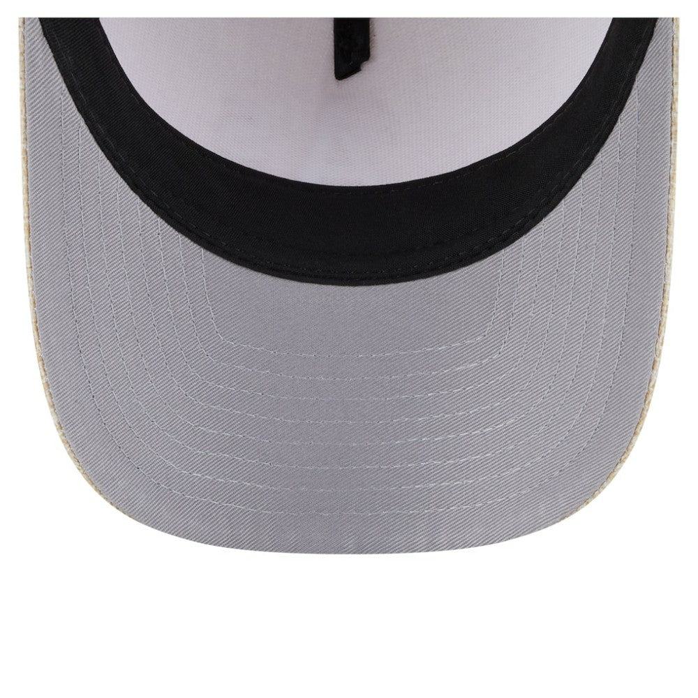Athletics Cotton Weave M-Crown A-Frame 9FORTY Adjustable Hat - Beige | New Era