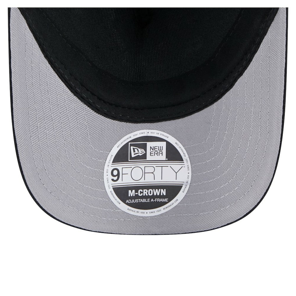 Houston Astros Gradient 9FORTY A-Frame M-Crown Trucker Adjustable Hat - Black | New Era