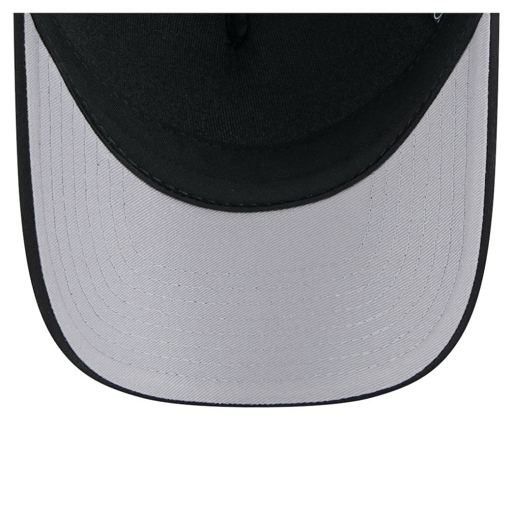 New York Yankees Gradient 9FORTY A-Frame M-Crown Trucker Adjustable Hat - Black | New Era