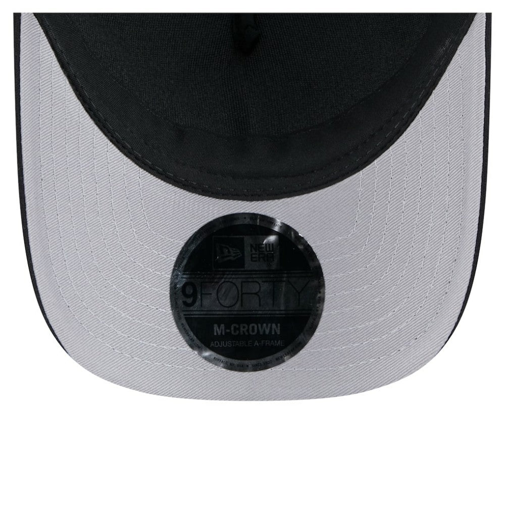 Athletics Gradient 9FORTY A-Frame M-Crown Trucker Adjustable Hat - Black | New Era