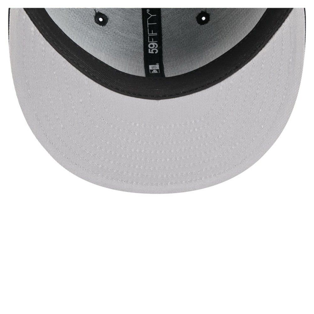 San Francisco Giants Overlap 59FIFTY Fitted Hat - Black | New Era
