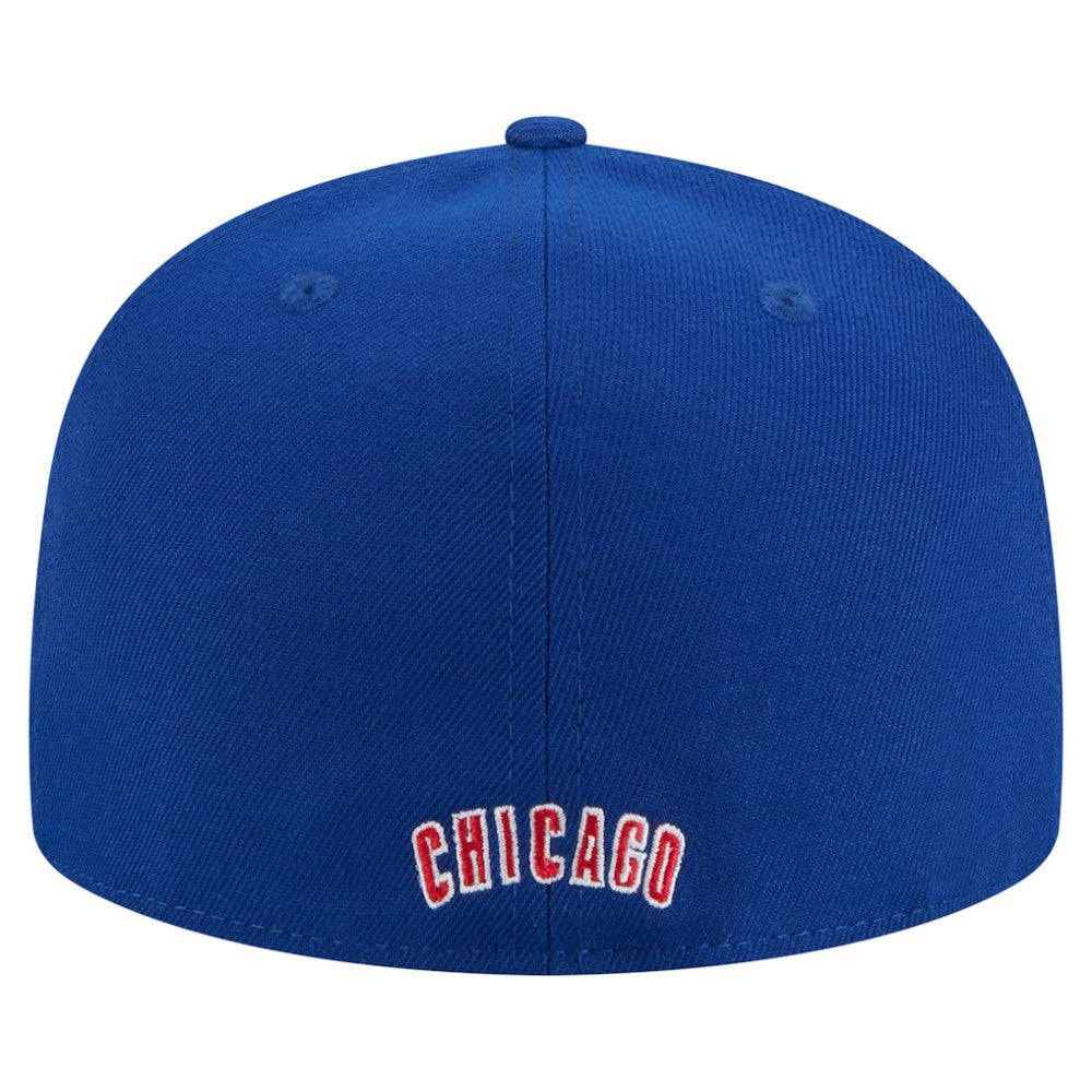 Chicago Cubs Overlap 59FIFTY Fitted Hat - Royal | New Era
