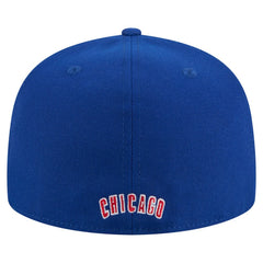 Chicago Cubs Overlap 59FIFTY Fitted Hat - Royal | New Era
