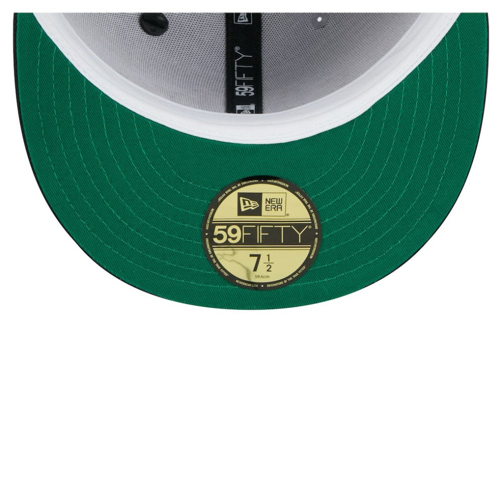 San Francisco Giants Satin 59FIFTY Fitted Hat - Gray/Black | New Era