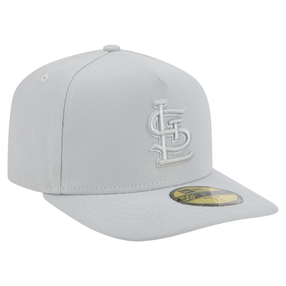 St. Louis Cardinals Colorpack A-Frame 59FIFTY Fitted Hat - Gray | New Era