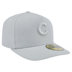 Chicago Cubs Colorpack A-Frame 59FIFTY Fitted Hat - Gray | New Era