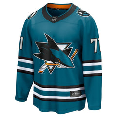 Macklin Celebrini San Jose Sharks Fanatics Home Breakaway Jersey – Teal