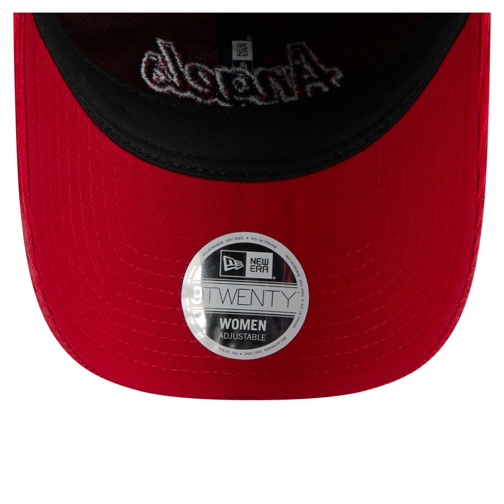 Los Angeles Angels Women's Corduroy 9TWENTY Adjustable Hat - Red | New Era