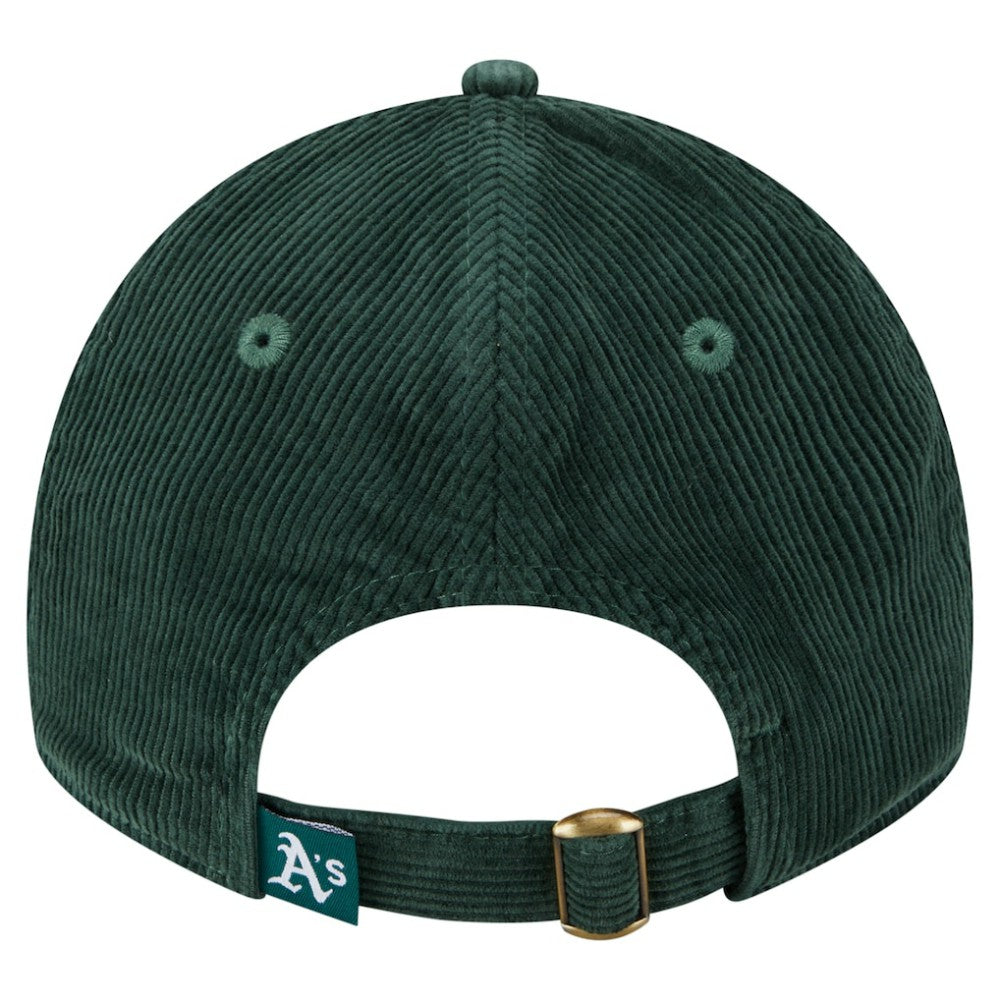 Athletics Women's Corduroy 9TWENTY Adjustable Hat - Green | New Era