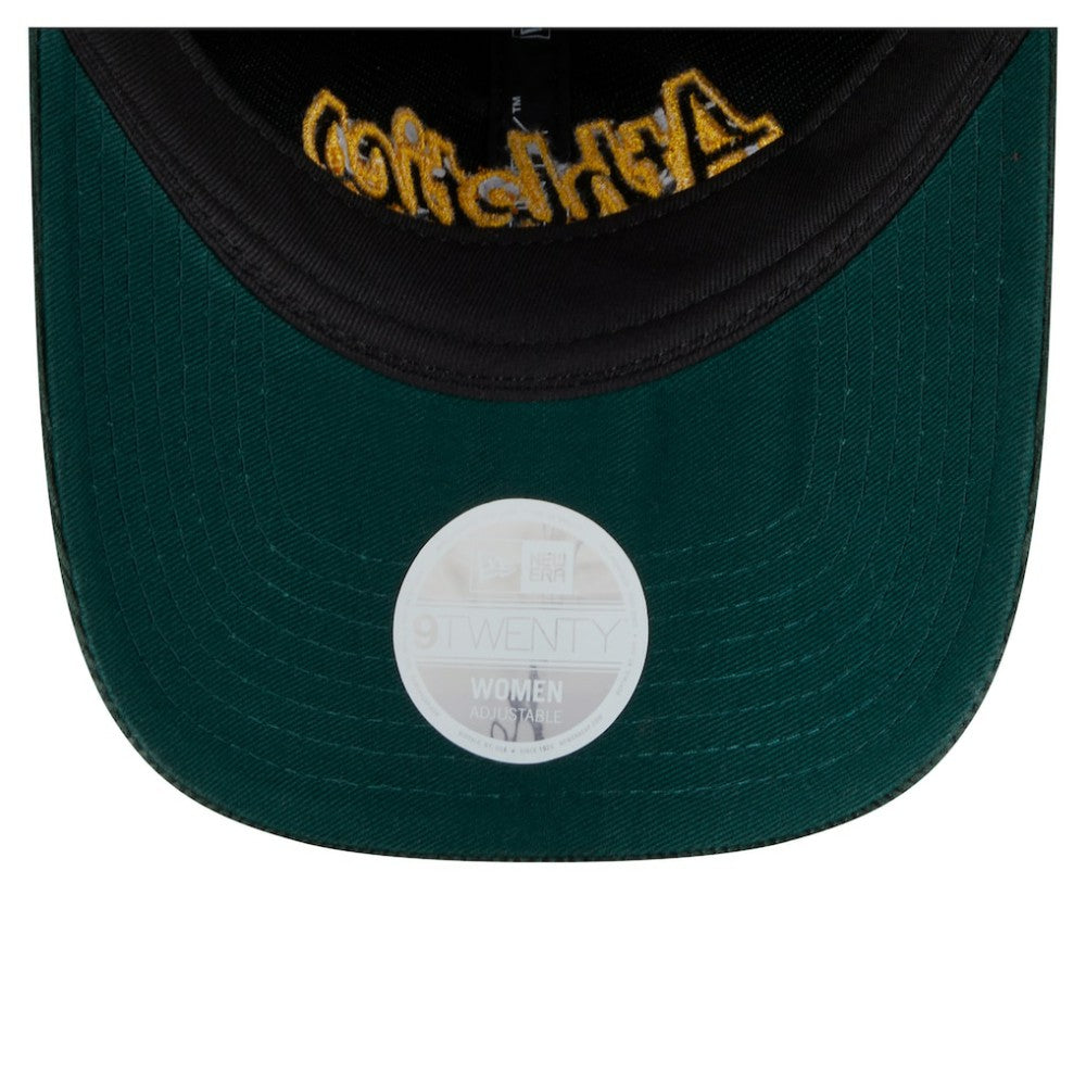 Athletics Women's Corduroy 9TWENTY Adjustable Hat - Green | New Era