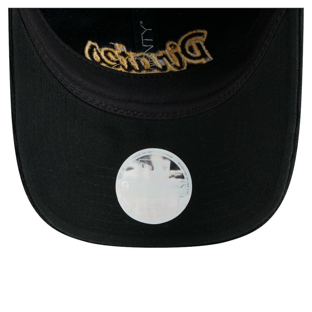 Pittsburgh Pirates Women's Corduroy 9TWENTY Adjustable Hat - Black | New Era
