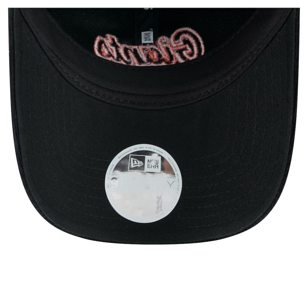 San Francisco Giants Women's Corduroy 9TWENTY Adjustable Hat - Black | New Era