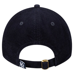 New York Yankees Women's Corduroy 9TWENTY Adjustable Hat - Navy | New Era