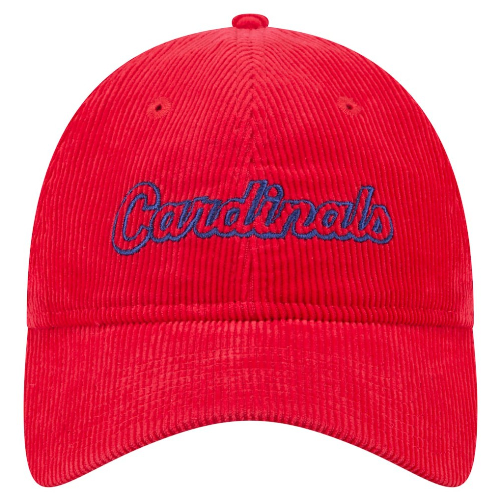 St. Louis Cardinals Women's Corduroy 9TWENTY Adjustable Hat - Red | New Era