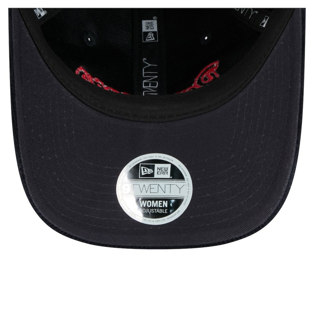 Texas Rangers Women's Corduroy 9TWENTY Adjustable Hat - Dark Blue | New Era