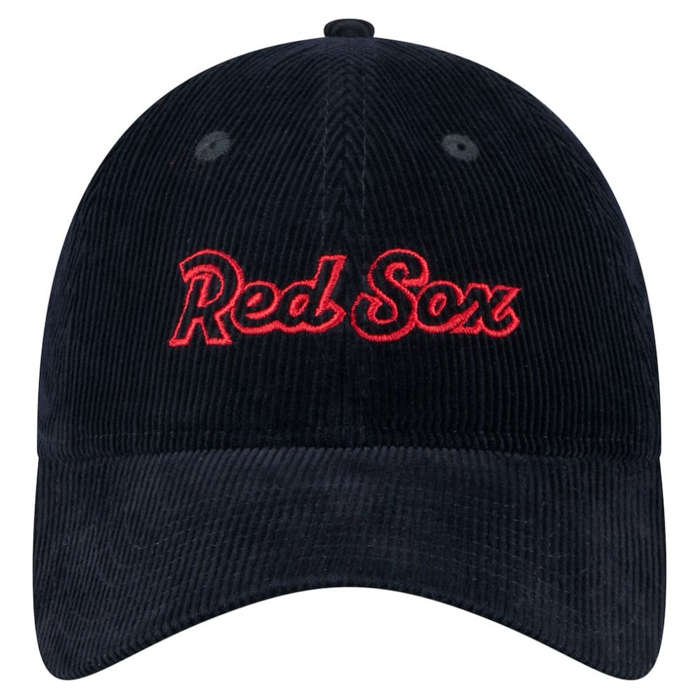 Boston Red Sox Women's Corduroy 9TWENTY Adjustable Hat - Navy | New Era