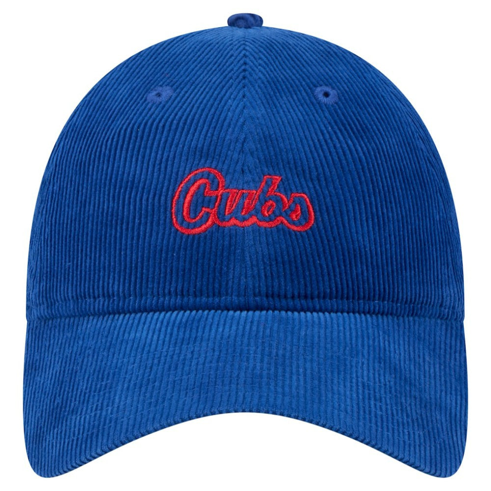 Chicago Cubs Women's Corduroy 9TWENTY Adjustable Hat - Royal | New Era
