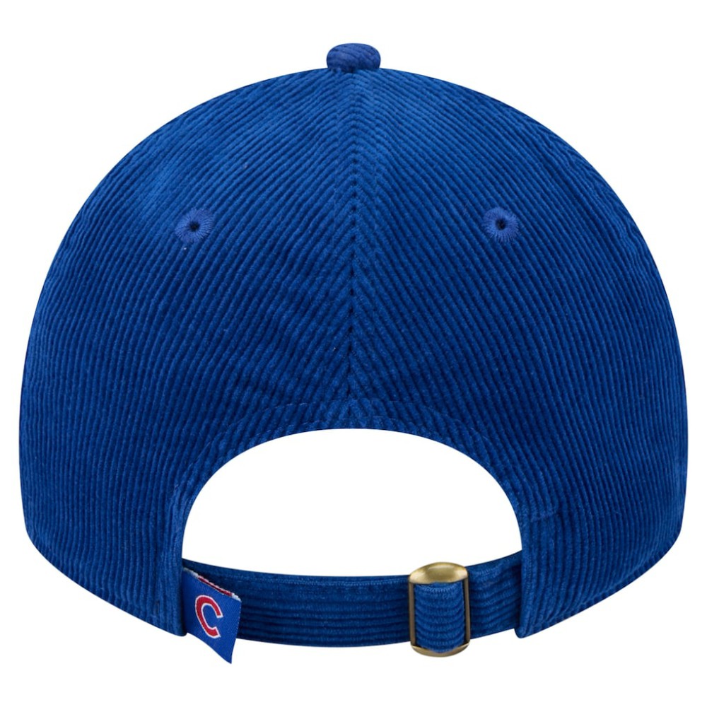 Chicago Cubs Women's Corduroy 9TWENTY Adjustable Hat - Royal | New Era