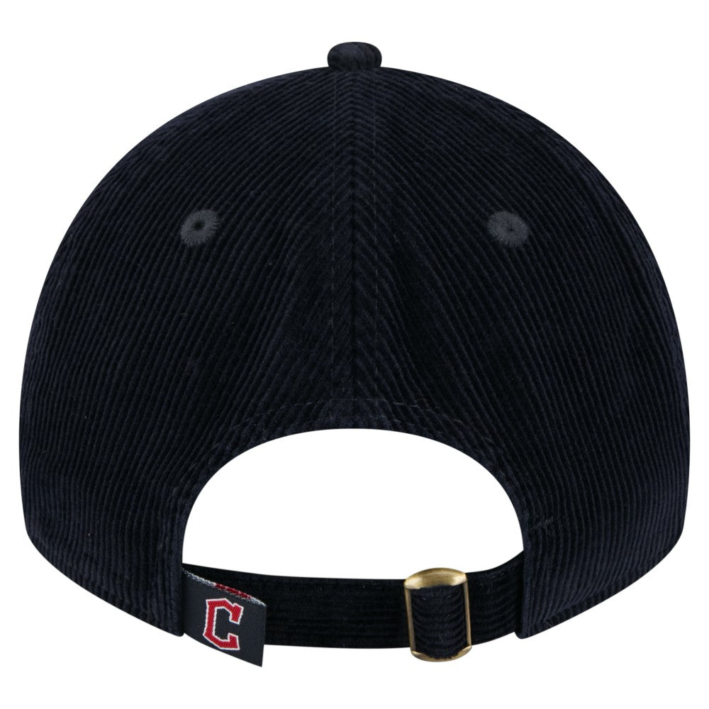 Cleveland Guardians Women's Corduroy 9TWENTY Adjustable Hat - Navy | New Era