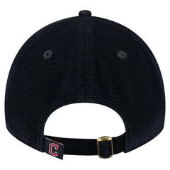 Cleveland Guardians Women's Corduroy 9TWENTY Adjustable Hat - Navy | New Era