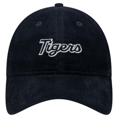 Detroit Tigers Women's Corduroy 9TWENTY Adjustable Hat - Navy | New Era
