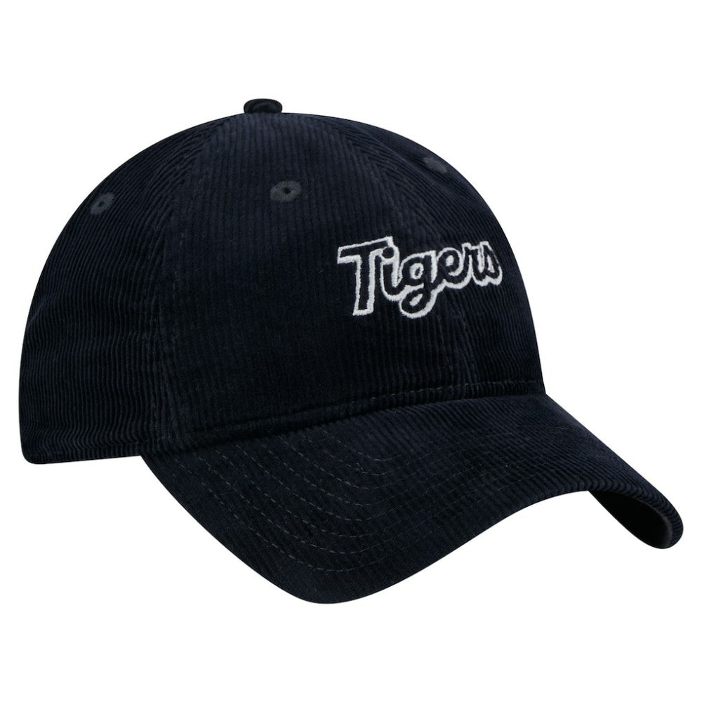 Detroit Tigers Women's Corduroy 9TWENTY Adjustable Hat - Navy | New Era