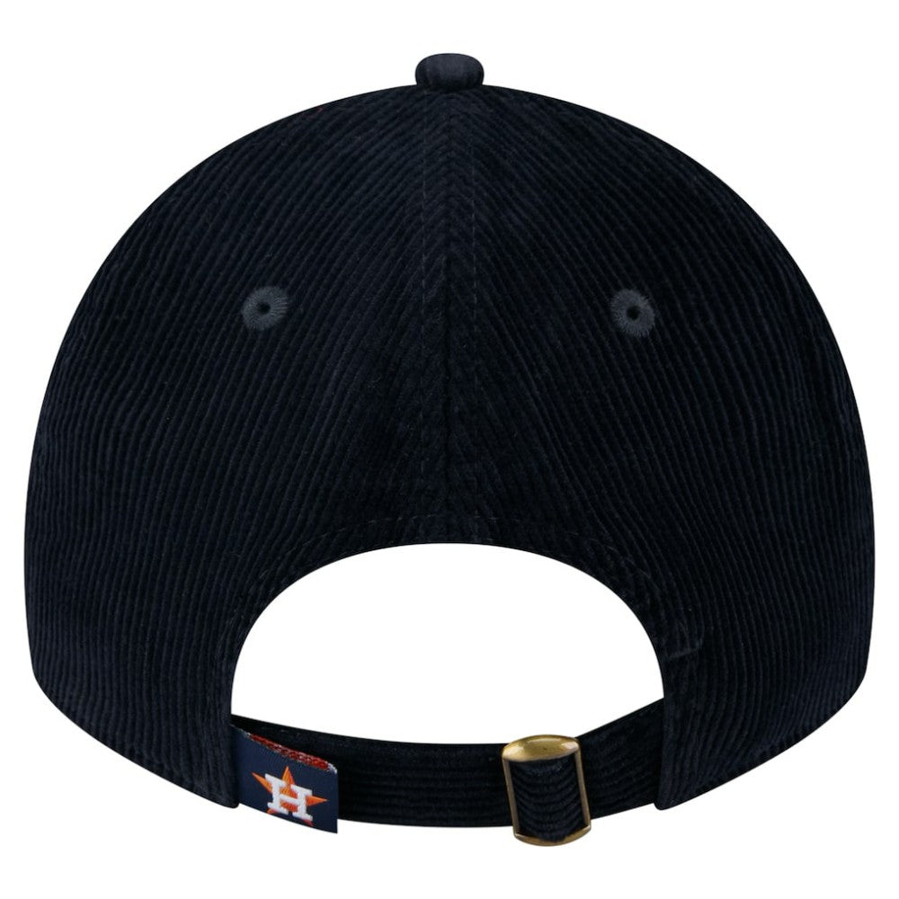 Houston Astros Women's Corduroy 9TWENTY Adjustable Hat - Navy | New Era