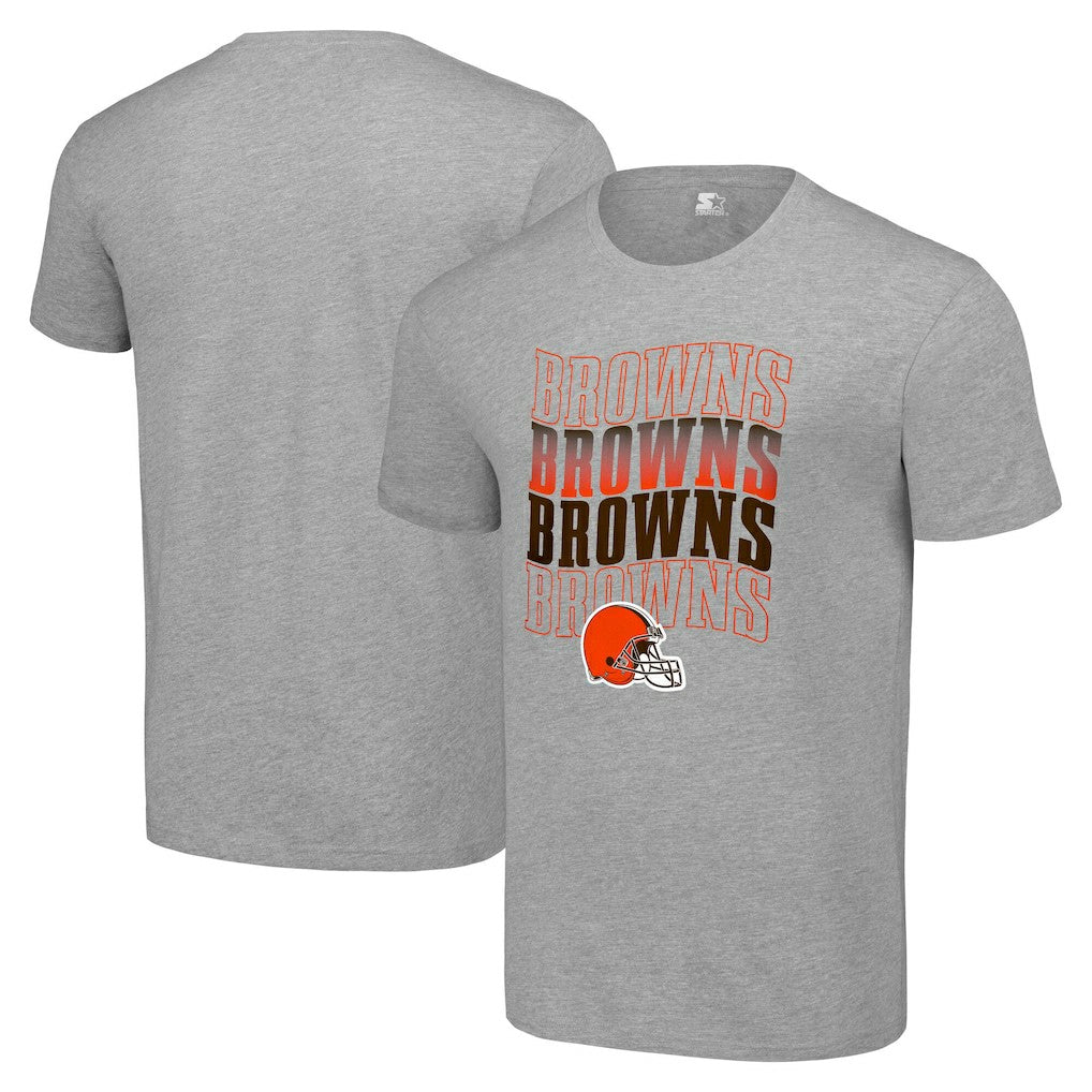 Cleveland Browns Starter Four Name T-Shirt - Heather Gray outlet