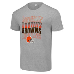 Cleveland Browns Starter Four Name T-Shirt - Heather Gray outlet
