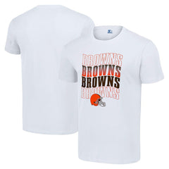 Cleveland Browns Starter Four Name T-Shirt - White sale