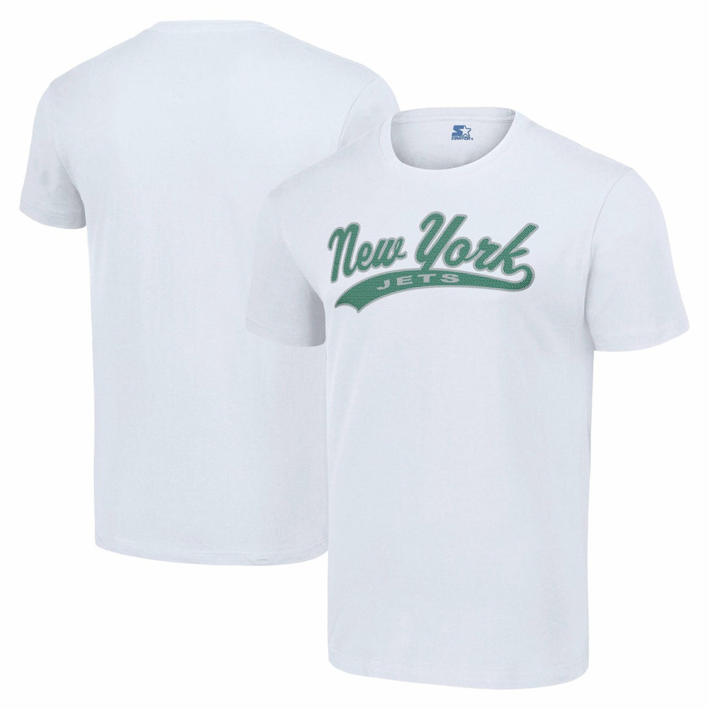 New York Jets Starter City Tailsweep T-Shirt - White discount