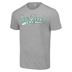 New York Jets Starter City Tailsweep T-Shirt - Heather Gray cheap
