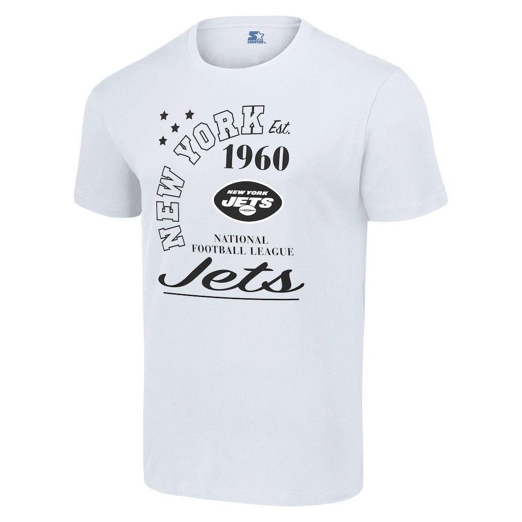 New York Jets Starter Arch City T-Shirt - White sale